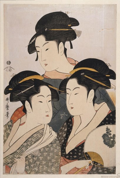 Идеал женской красоты в Японии эпохи Эдо